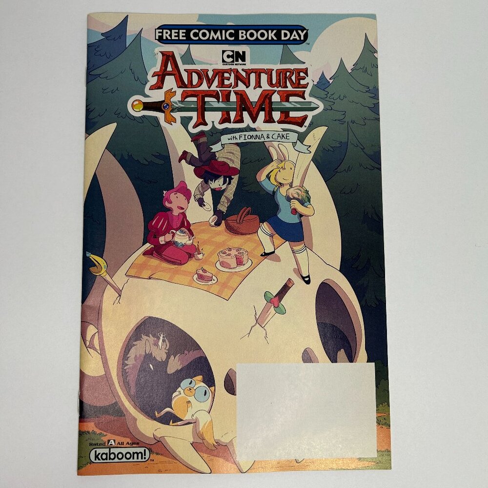ADVENTURE TIME FIONNA & CAKE SPECIAL- FCBD Free Comic Book Day 2018